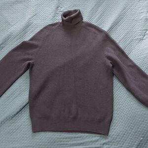 J. Crew Men's Marine Turtleneck Sweater